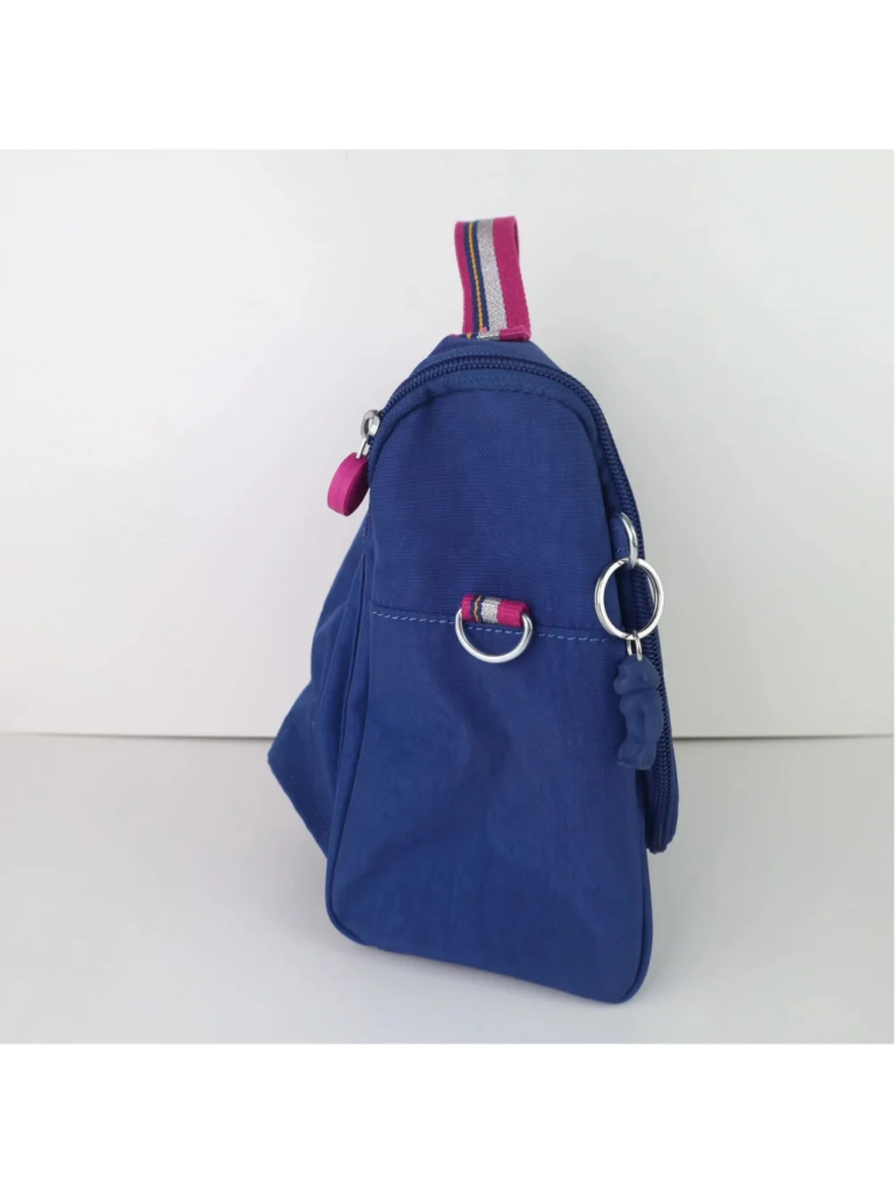 Kipling Toiletry Bag Travel Organizer Cosmetic Makeup Pouch Zip Case Nylon